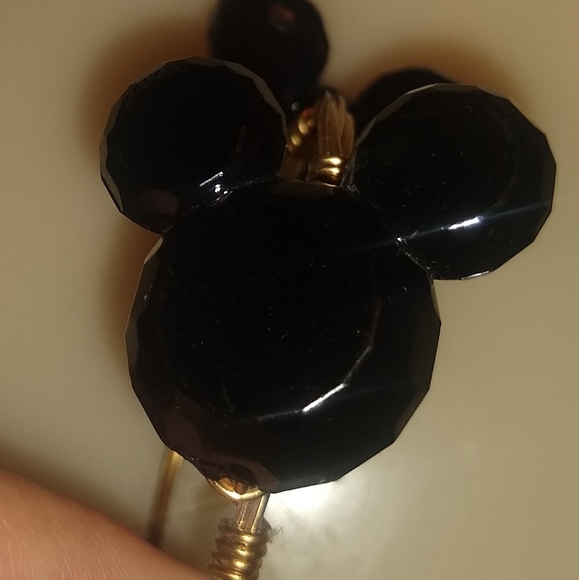 Mickey Mouse wire wrapped bangle - Picture 4 of 7